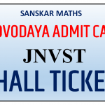 JNVST Admit Card 2021 for Navodaya Hall Ticket 2021 Online Download